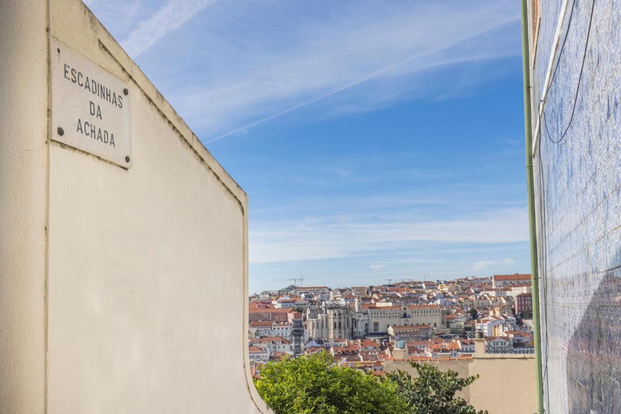 Castelo Design Aparment W/ Balcony & Super View By Lovelystay Lisboa Dış mekan fotoğraf